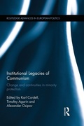 Cover: Institutional Legacies of Communism - Routledge