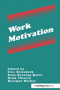 Enlarge image Cover: Work Motivation - Psychology Press Ltd