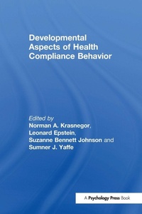 Enlarge image Cover: Developmental Aspects of Health Compliance Behavior - Psychology Press Ltd