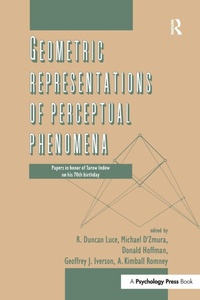 Enlarge image Cover: Geometric Representations of Perceptual Phenomena - Psychology Press Ltd