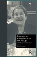 Cover: Language and Communication in Old Age - Routledge