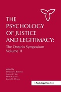 Cover: The Psychology of Justice and Legitimacy - Psychology Press Ltd