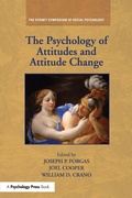 Cover: The Psychology of Attitudes and Attitude Change - Psychology Press Ltd