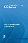 Cover: Social Regionalism in the Global Economy - Routledge