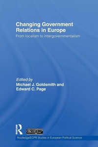 Enlarge image Cover: Changing Government Relations in Europe - Routledge