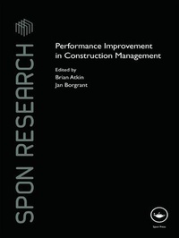 Enlarge image Cover: Performance Improvement in Construction Management - Routledge