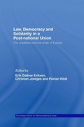 Cover: Law, Democracy and Solidarity in a Post-national Union - Routledge