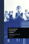 Cover: Government Confronts Culture - Routledge