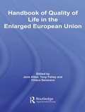 Cover: Handbook of Quality of Life in the Enlarged European Union - Routledge