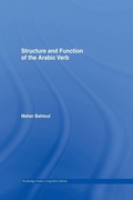 Cover: Structure and Function of the Arabic Verb - Routledge