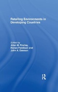 Cover: Retailing Environments in Developing Countries - Routledge