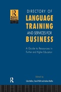 Cover: Directory of Language Training and Services for Business - Routledge