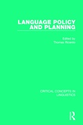 Cover: Language Policy and Planning - Routledge