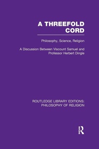 Enlarge image Cover: A Threefold Cord - Routledge