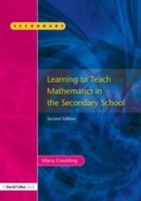 Enlarge image Cover: Learning to Teach Mathematics, Second Edition - David Fulton Publishers Ltd