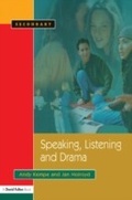 Cover: Speaking, Listening and Drama - David Fulton Publishers Ltd