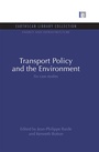 Cover: Transport Policy and the Environment - Routledge
