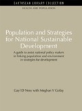 Cover: Population and Strategies for National Sustainable Development - Routledge