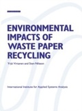 Cover: Environmental Impacts of Waste Paper Recycling - Routledge