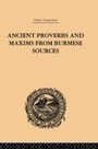 Cover: Ancient Proverbs and Maxims from Burmese Sources - Routledge