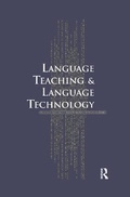 Cover: Language Teaching and Language Technology - Routledge