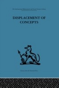 Enlarge image Cover: Displacement of Concepts - Routledge