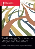 Cover: The Routledge Companion to Mergers and Acquisitions - Routledge