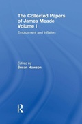 Cover: Collected Papers James Meade V1 - Routledge