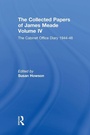 Cover: Collected Papers James Meade V4 - Routledge