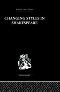 Cover: Changing Styles in Shakespeare - Routledge