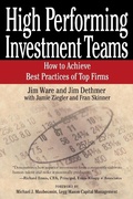 Cover: High Performing Investment Teams - Wiley