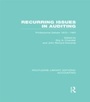 Cover: Recurring Issues in Auditing (RLE Accounting) - Routledge