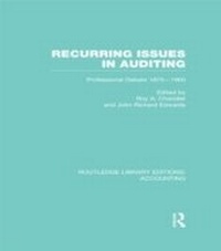 Abbildung von: Recurring Issues in Auditing (RLE Accounting) - Routledge