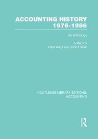 Abbildung von: Accounting History 1976-1986 (RLE Accounting) - Routledge