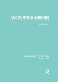 Abbildung von: Accounting Queries (RLE Accounting) - Routledge