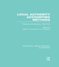 Cover: Local Authority Accounting Methods Volume 2 (RLE Accounting) - Routledge