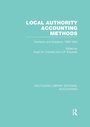 Cover: Local Authority Accounting Methods Volume 2 (RLE Accounting) - Routledge