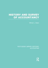 Abbildung von: History and Survey of Accountancy (RLE Accounting) - Routledge