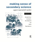 Cover: Making Sense of Secondary Science - Routledge