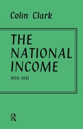 Cover: National Income 1924-1931 - Routledge