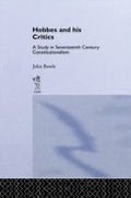 Cover: Hobbes and His Critics - Routledge