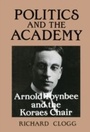 Cover: Politics and the Academy - Routledge