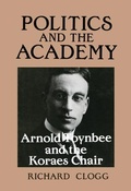 Cover: Politics and the Academy - Routledge