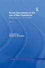 Cover: Soviet Documents on the Use of War Experience - Routledge