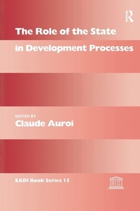 Enlarge image Cover: The Role of the State in Development Processes - Routledge