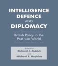 Cover: Intelligence, Defence and Diplomacy - Routledge