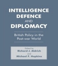 Enlarge image Cover: Intelligence, Defence and Diplomacy - Routledge