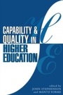 Cover: Capability and Quality in Higher Education - Routledge