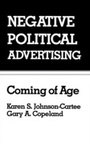 Cover: Negative Political Advertising - Routledge