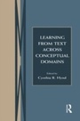 Cover: Learning From Text Across Conceptual Domains - Routledge